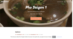 Desktop Screenshot of phosaigon1.com